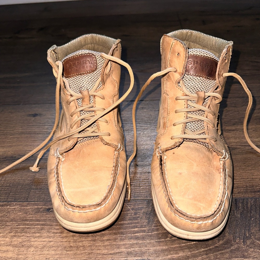 Sperry Topsider Leather Ankle Boots